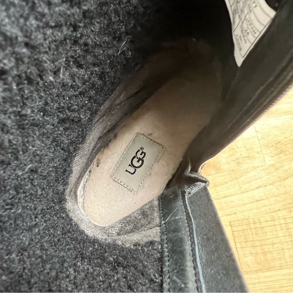 UGG Robbie Waterproof Leather Motorcycle Boots Women's US Size 7 - Picture 14 of 16